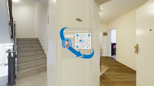 Vor-Zwischenflur - Gemütliche 2-Zimmer-Wohnung mit Balkon im Hochparterre – Wohnen in der Weststadt