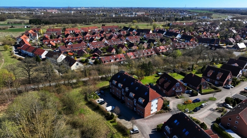 Schwerin als Silhouette - 