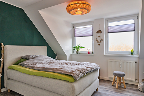 Ein Schlafzimmer im Grünen - 