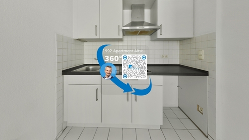 Die Küche - 1 Zimmer Dachgeschoßwohnung in Schwerin