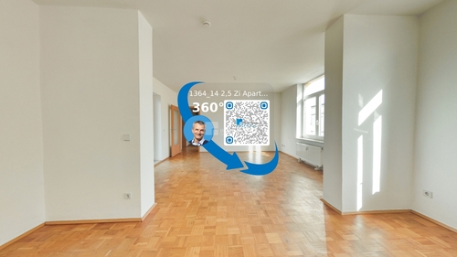 Wohnzimmer_1 - 2.5 Zimmer Etagenwohnung in Schwerin