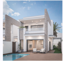 Villa in San Pedro del Pinatar - 449.900,00&nbsp;EUR Kaufpreis, ca.&nbsp; 174,00&nbsp;m&sup2; in San Pedro del Pinatar (PLZ: )