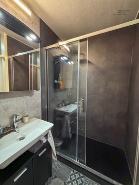 Bad - Erdgeschoßwohnung mit 34,00 m&sup2; in Baiersbronn zum Kaufen