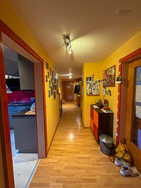 Flur - 3 Zimmer Dachgeschoßwohnung in Bad Wildbad