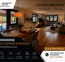 Haus im Haus- 6,5 Zimmer Wohnung in zentraler Lage - Höfen an der Enz