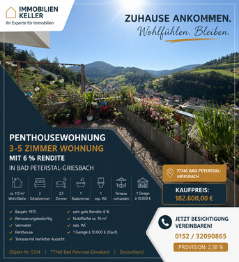 Foto - Sonnige Penthousewohnung mit Traumaussicht