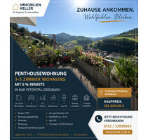 Sonnige Penthousewohnung mit Traumaussicht - Bad Peterstal-Griesbach