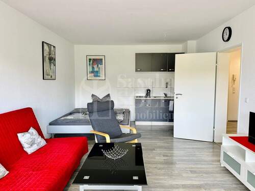 Wohnbereich - Etagenwohnung mit 38,00 m² in Saarbrücken zur Miete