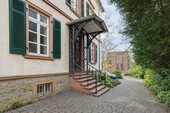 Außenansicht Hauseingang - Villa in Wiesbaden - 