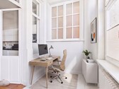 Büro virtuell eingerichtet - 