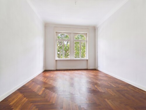 Wohnzimmer - Etagenwohnung mit 157,00 m&sup2; in Frankfurt am Main / Westend-Süd zum Kaufen