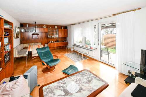 Wohn-Esszimmer - Doppelhaushälfte mit 95,00 m&sup2; in Freiberg am Neckar zum Kaufen