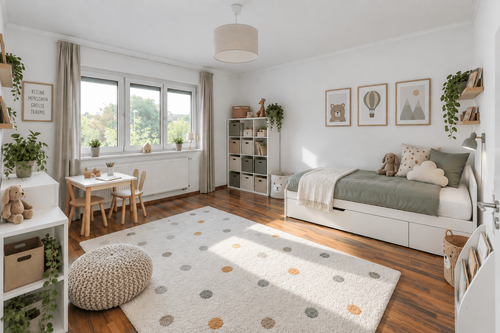 1. Kinderzimmer (KI-generiert) - 