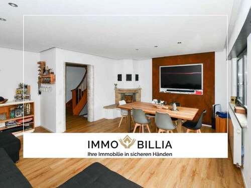 Immoscout neu - ImmoBillia: 'Modernisiertes Reiheneckhaus mit Kamin – gepflegt, charmant und mit Potenzial!'