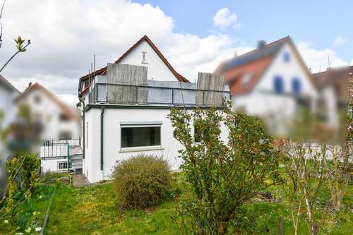 Ansicht Süd - 5.5 Zimmer Zweifamilienhaus zum Kaufen in Marbach am Neckar