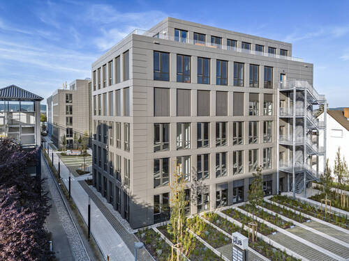 Außenansicht - ATIK: Moderne, lichtdurchflutete Büroflächen im THE HUB Walldorf