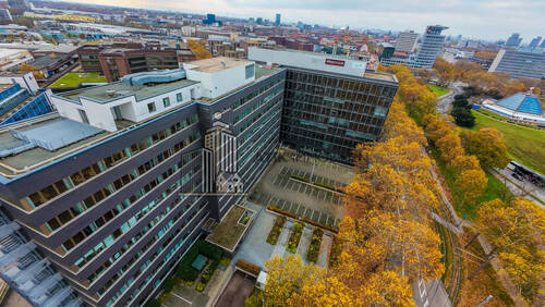 Drohnenaufnahme - ATIK: *Weitblick* klimatisierte Büroflächen mit beeindruckender Aussicht in hervorragender Lage