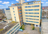 Drohnenansicht - Büro mit 159,00 m&sup2; in Mannheim / Neckarstadt-Ost/Wohlgelegen zur Miete