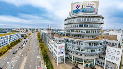 Drohnenaufnahme - Büro zur Miete in Heidelberg