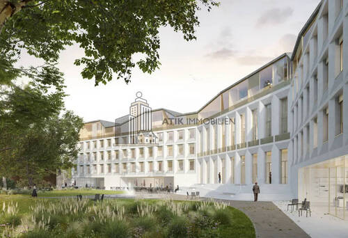 Außenaufnahme - ATIK: Moderne Büroflächen im historischen Markgräflichen Palais - provisionsfrei