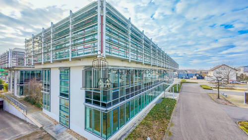 Drohnenaufnahme-3 - Büro mit 246,00 m&sup2; in Schwetzingen zur Miete