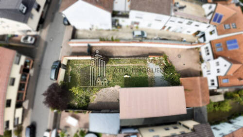 Drohnenaufnahme - Grundstück zum Kaufen in Ketsch