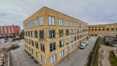 Drohnenaufnahme - Büro mit 495,00 m&sup2; in Mannheim / Neckarstadt-Ost/Wohlgelegen zur Miete