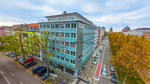 Drohnenaufnahme - Büro zur Miete in Mannheim / Schwetzingerstadt Oststadt