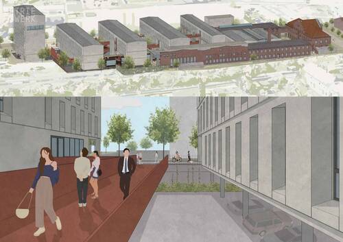 Visualisierung - Büro mit 6.871,60 m&sup2; in Heidelberg zur Miete