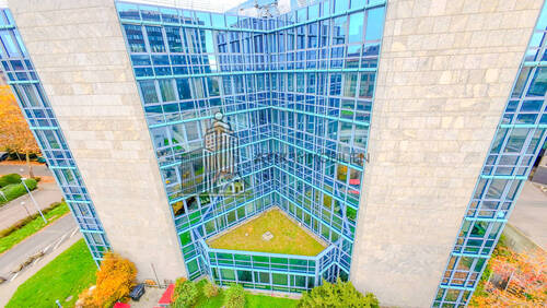 Drohnenaufnahme - ATIK: Repräsentative Büroflächen im YPSILON OFFICE in verkehrsgünstiger Lage