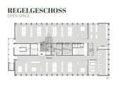Grundriss Regelgeschoss OPEN SPACE - 