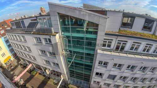 Drohnenaufnahme - Büro in Karlsruhe