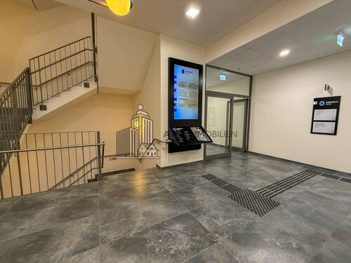 Repräsentativer Eingangsbereich mit Mietertafeln - 