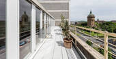Dachterrasse - ATIK: Klimatisierte Büroflächen mit Dachterrasse und exklusivem Wasserturmblick - provisionsfrei