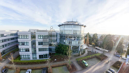 Drohnenaufnahme - Büro in Walldorf