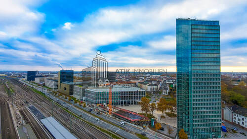 Drohnenaufnahme - Büro zur Miete in Mannheim / Lindenhof