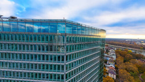 Drohnenaufnahme - Büro mit 4.520,60 m&sup2; in Mannheim / Lindenhof zur Miete