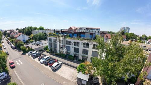 Drohnenaufnahme - Büro zur Miete in Heidelberg