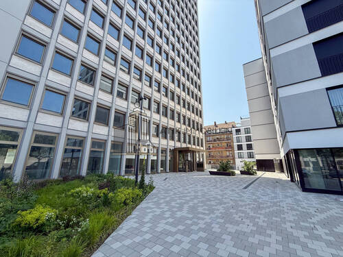 Außenansicht - ATIK: 13.?OG revitalisiertes High-End-Büro mit spektakulärem Stadtpanorama CARL?RISE -provisionsfrei