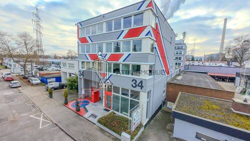 Drohnenaufnahme - ATIK: Attraktive Büroflächen in zentraler Lage mit exzellenter Verkehrsanbindung - provisionsfrei