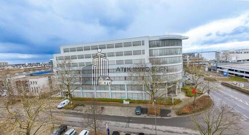 Drohnenaufnahme - ATIK: Flexible Büroflächen in zentraler Lage mit exzellenter Verkehrsanbindung - provisionsfrei