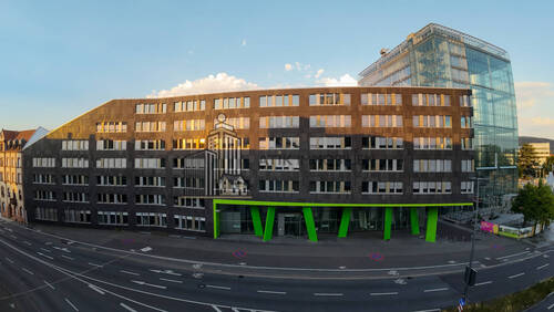 Drohnenaufnahme - Büro zur Miete in Heidelberg