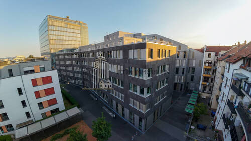 Drohnenaufnahme - Büro mit 940,00 m&sup2; in Heidelberg zur Miete