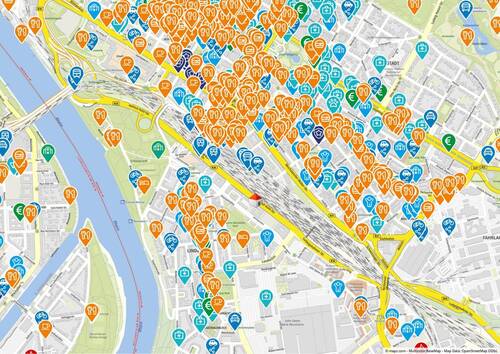 Geolyzer Kartenausschnitt - 
