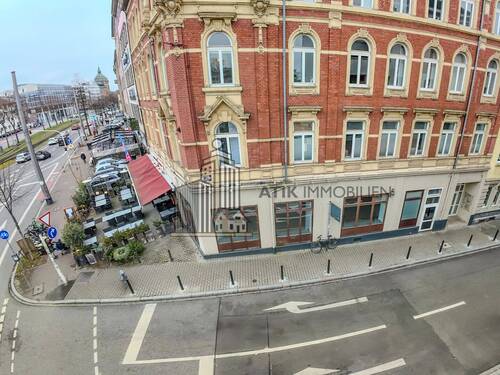 Drohnenaufnahme - ATIK: Exklusive Bürofläche mit Altbaucharme und Terrasse im Zentrum - provisionsfrei