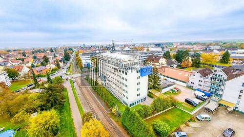 Drohnenaufnahme - Büro mit 400,00 m&sup2; in Heidelberg / Wieblingen zur Miete