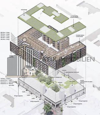 Darstellung - Büro mit 1,18 m&sup2; in Mannheim / Schwetzingerstadt/Oststadt zur Miete