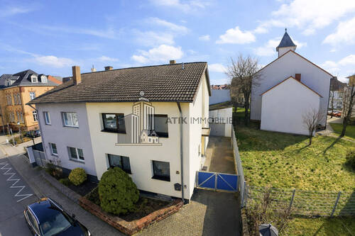 Drohnenaufnahme - 5 Zimmer Doppelhaushälfte zum Kaufen in Reilingen