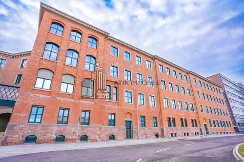 Außenansicht - ATIK: Loft-Charakter mit moderner Flächengestaltung im Turbinenwerk, Haus Ampère - provisionsfrei