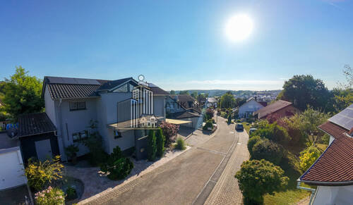 Drohnenaufnahme - Einfamilienhaus mit 211,40 m&sup2; in Waibstadt zum Kaufen
